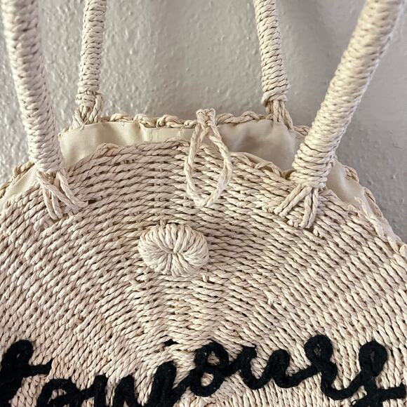 Seafolly Always Summer round Beach Straw bag - Picture 7 of 10